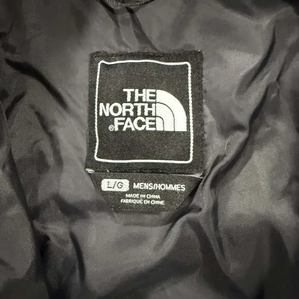 The North Face HyVent Men's Navy Blue Zip Hooded Waterproof Jacket Mens Large